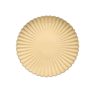 Gold Scalloped Charger Plate